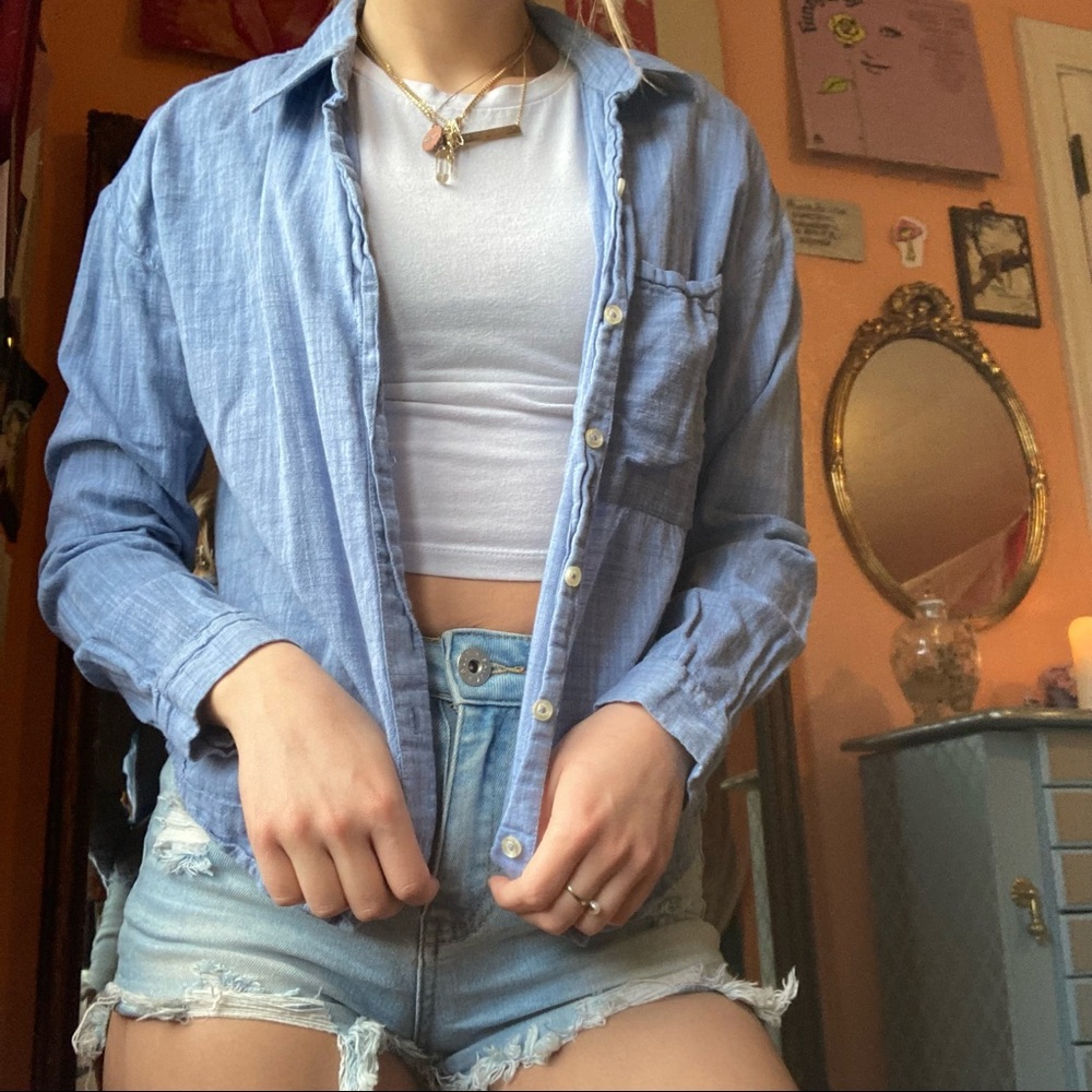 Denim Flannel